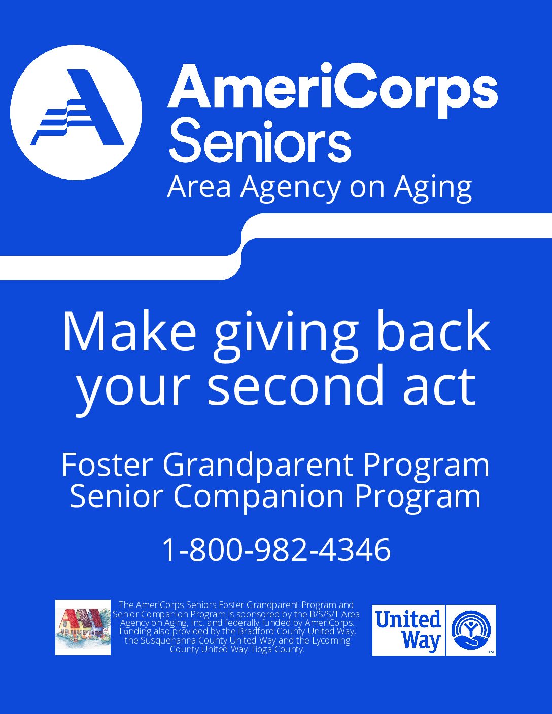 AmeriCorps Seniors B/S/S/T Area Agency on Aging, Inc.